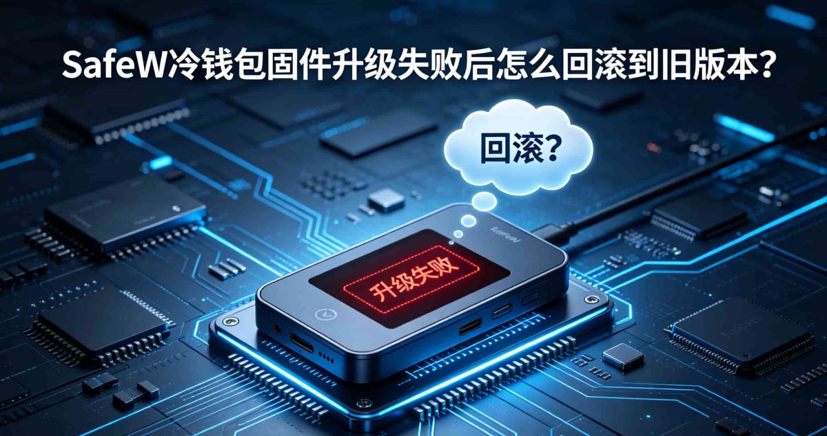 SafeW冷钱包固件升级失败后怎么回滚到旧版本？